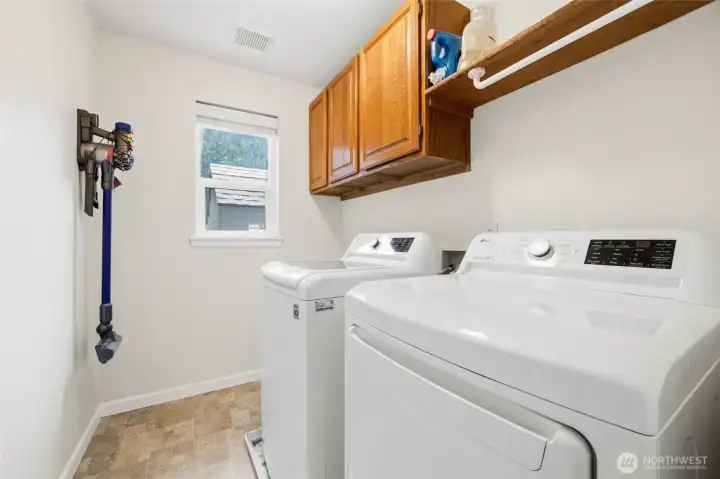 downstairs utility room