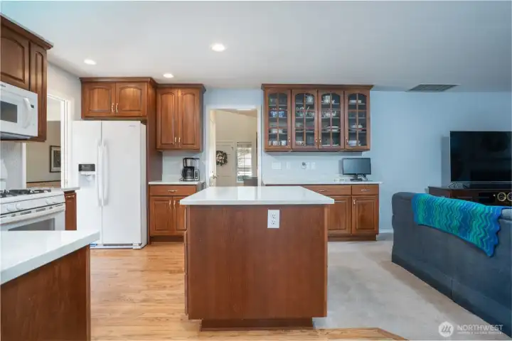 Enjoy plenty of storage with ample cabinetry, keeping your kitchen organized and clutter-free.