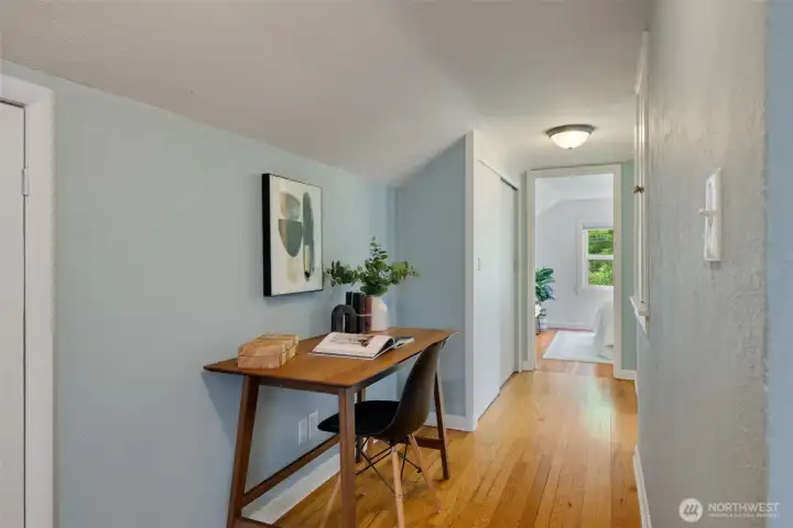 Upstairs bonus space