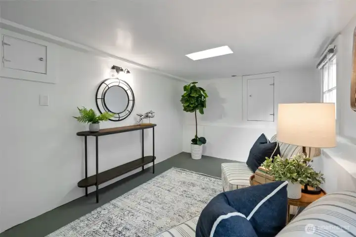 This space could be a potential 4th bedroom, office, hobby room or storage room