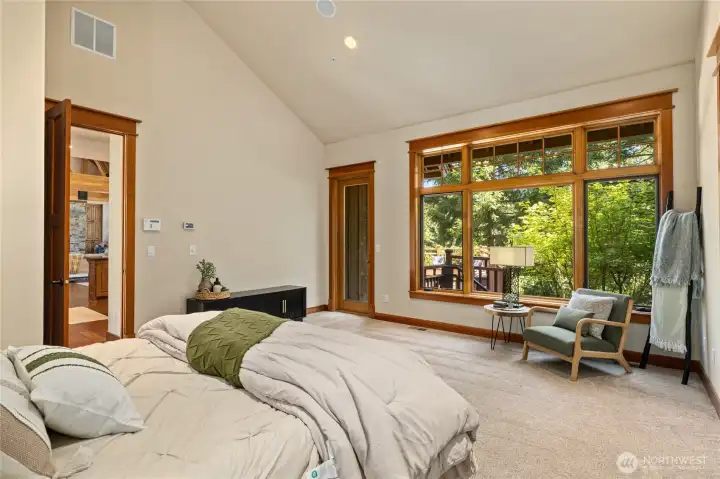 Large primary bedroom