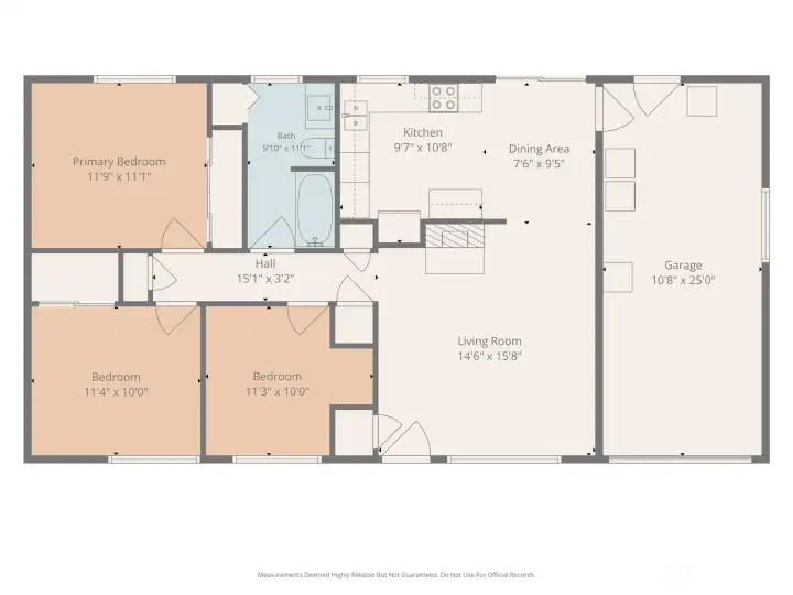 Floor plan with dimensions. Floor plan with dimensions.