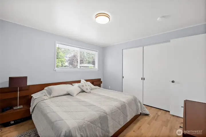 Primary bedroom, 11'9" x 11'1". Primary bedroom, 11'9" x 11'1".
