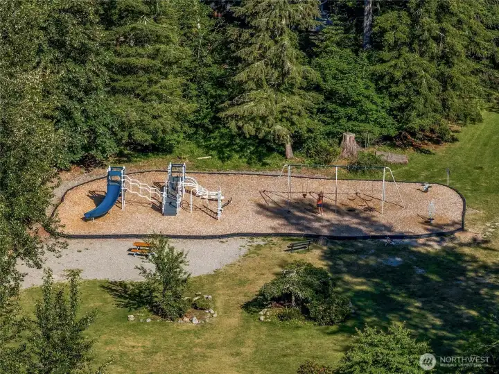 Playground rebuilt last year!