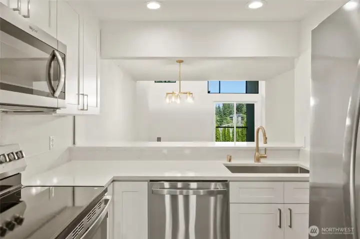 Gourmet Kitchen with Brand New Appliances