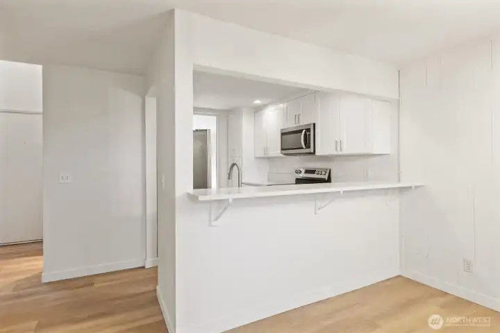 Kitchen with Eating Space