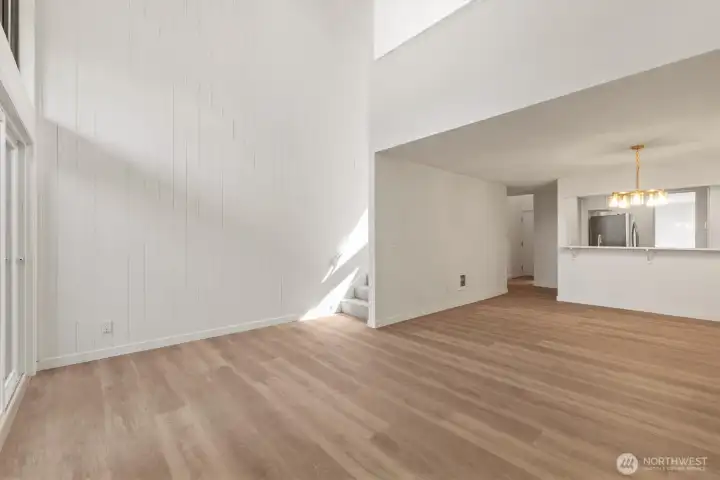 Freshly Painted Throughout with LVP Flooring