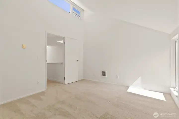 2nd Bedroom with Vaulted Ceilings