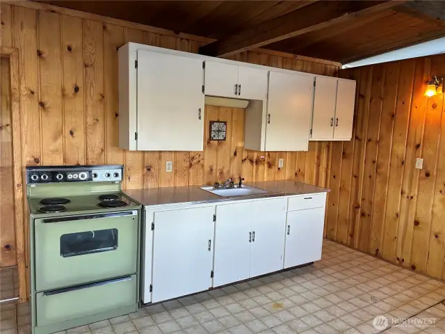 Kitchen area.