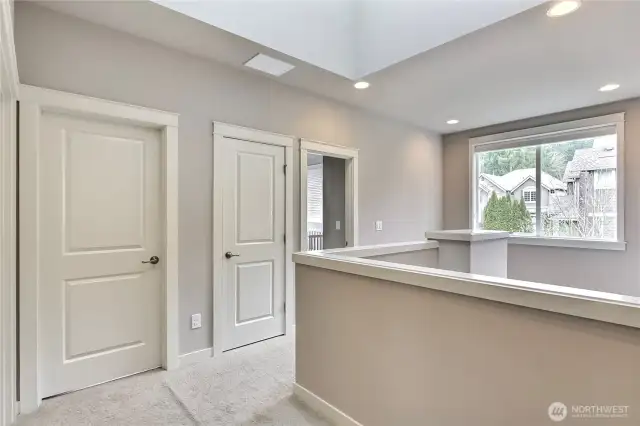 Upstairs landing