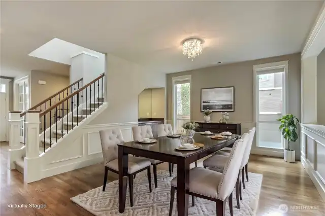 Dining room - Virtually staged