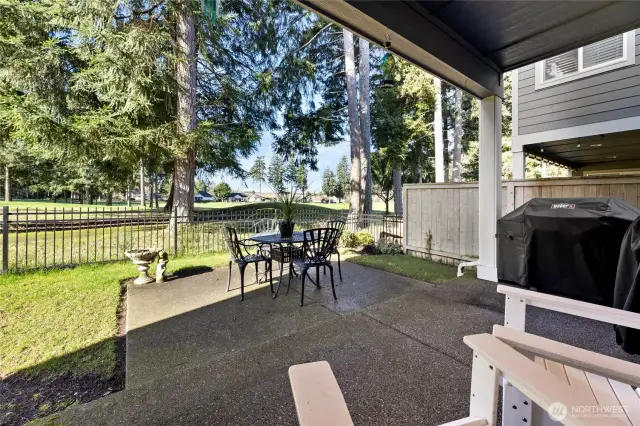 Enjoy The Golf Course Views of the 1st and 9th Holes!