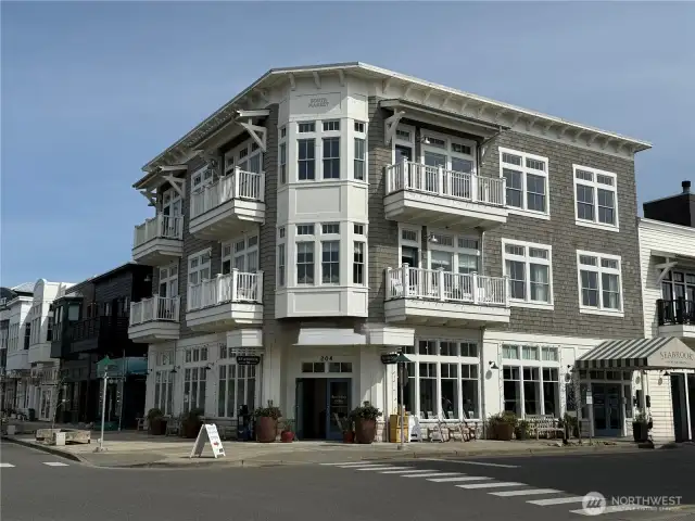 Located on the second floor center, with 2 private balconies