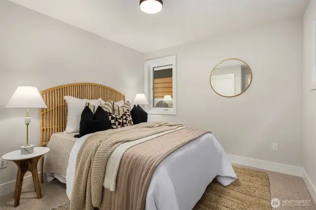 Lower level bedroom