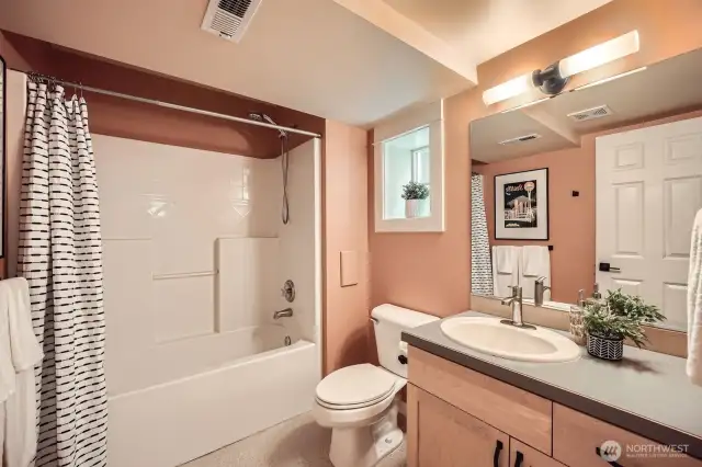 lower level full bath