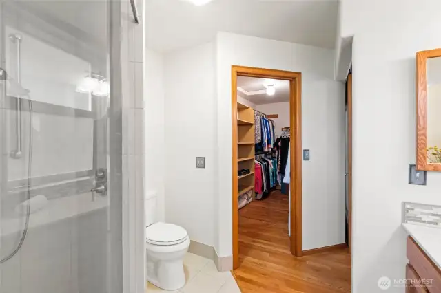 HUGE walk-in closet