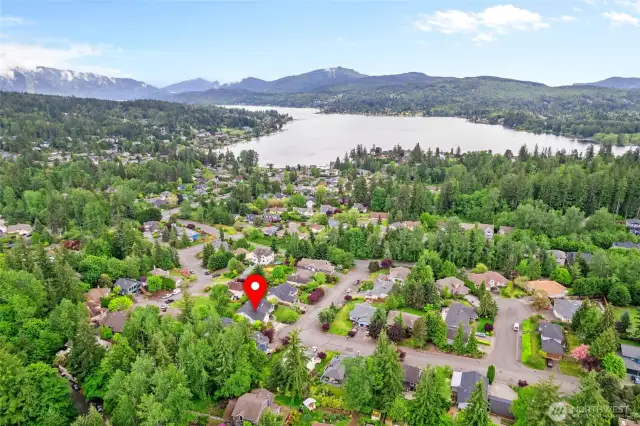 Nearby Lake Whatcom!