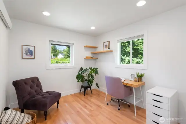 Here's bedroom #2...as you can see, the beautiful maple hardwood floors continue throughout!