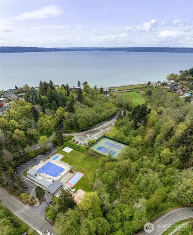 The Cove (a.k.a. Lot A) consist of 18 acres located at the west end of SW Shorebrook Drive in the city of Normandy Park, WA. It includes 700 feet of waterfront on Puget Sound, a community clubhouse, tennis courts, woods with interpretive trails, two creeks (Miller and Walker), a duck pond for salmon rearing and a wetland area.     The Cove is privately owned by 1800 households which have an equal and undivided interest in this property. Use of the Cove property is limited to Lot A owners and their guests.