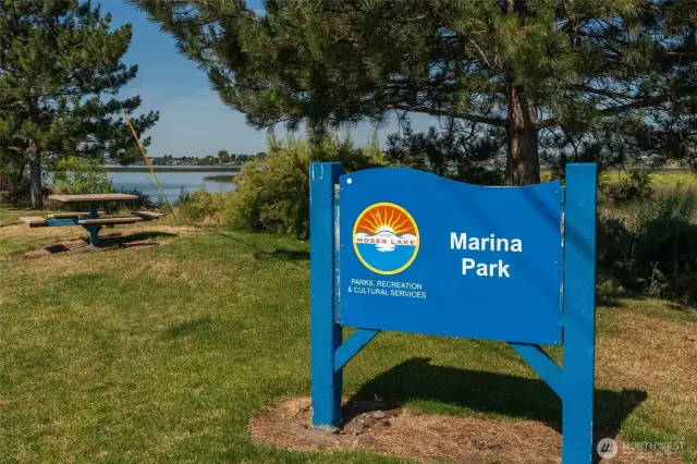 Just steps to waterfront access and recreation, picnic areas and seating, serene lake views and wildlife viewing