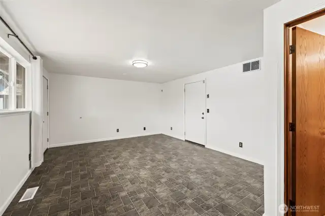 Bonus room. Entering from the kitchen.