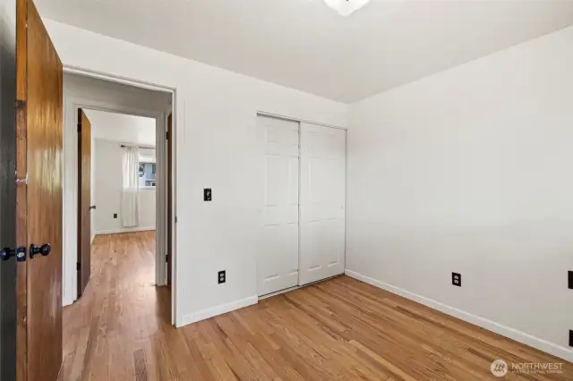 Another view of third bedroom.