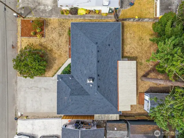 Brand new roof.