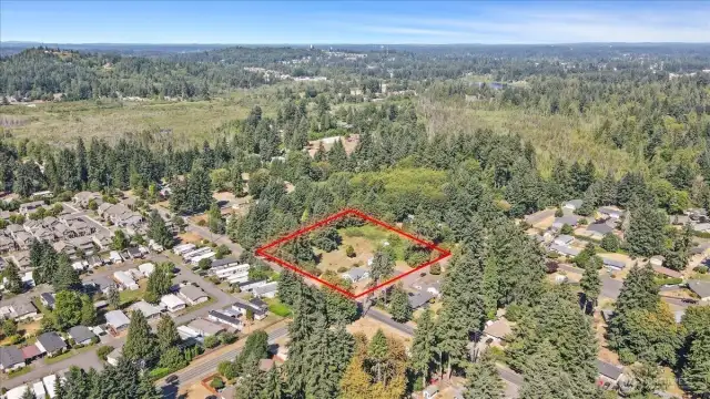 Property outline.