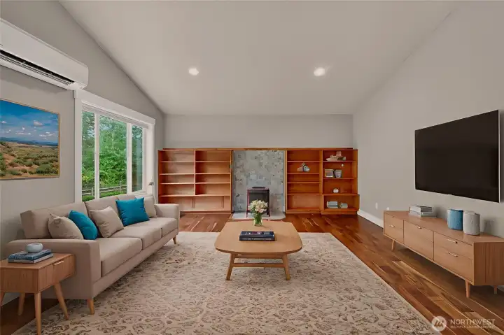 Virtual staged livingroom