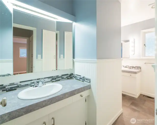 Bath with shower only
