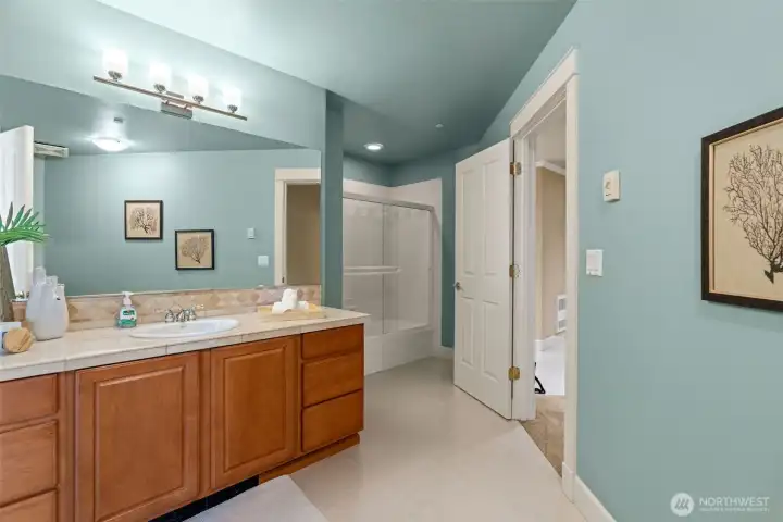 Hall bath.