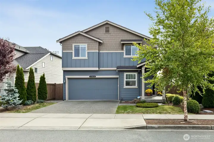 Front of Home - Driveway & Large 2-Car Garage