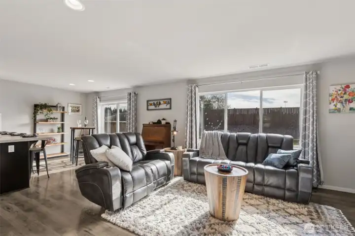 Great Room - Open Concept Living Space