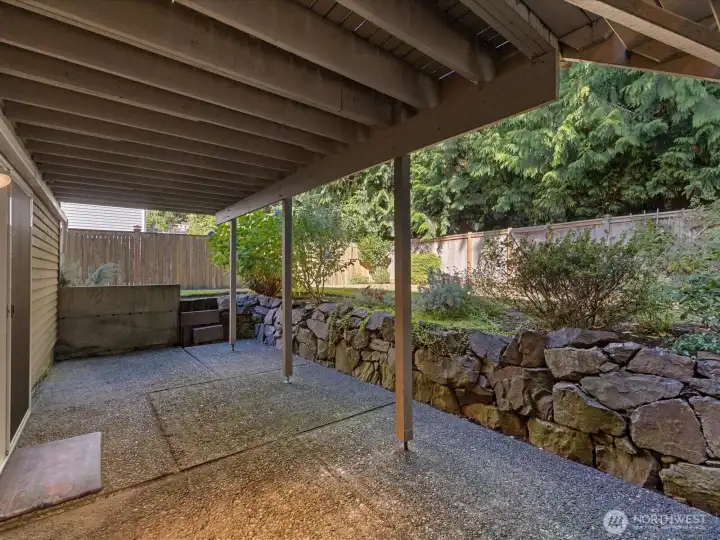 Under Deck Patio