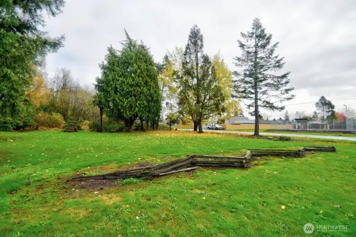 12,500 sq ft corner lot. Build a 2nd home or your dream shop