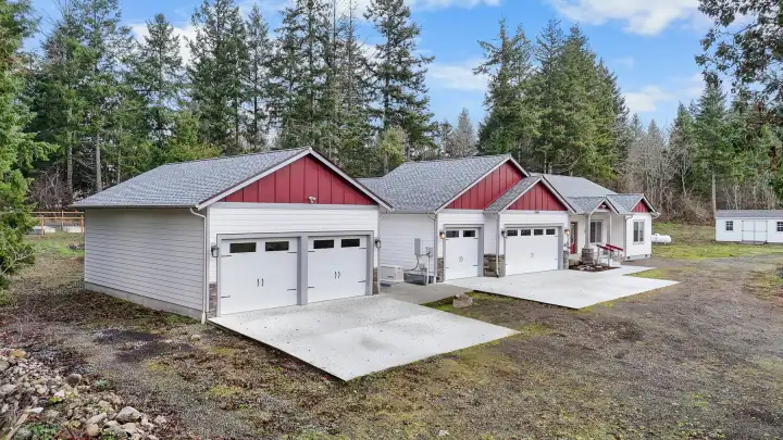 Nearly 5-Acres, Shop & 3-Car Garage.  All you need to feel right at home!