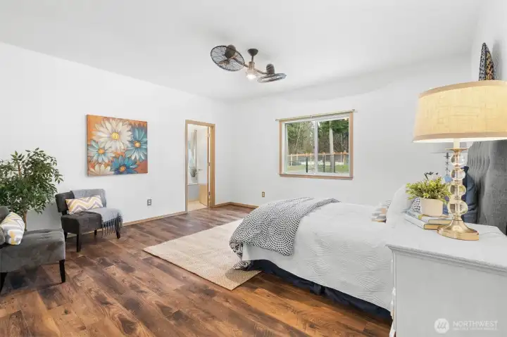 Luxurious Primary Bedroom