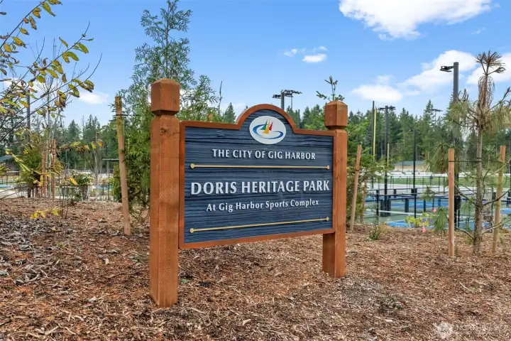 New park facility just minutes away.