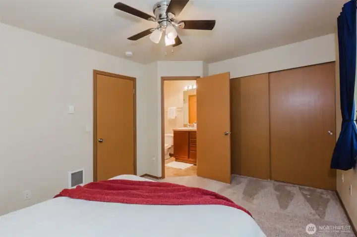 Primary bedroom upstairs