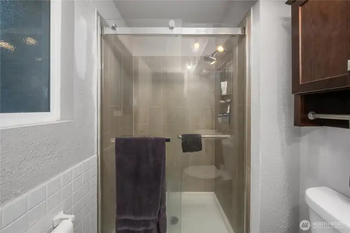 Remodeled Primary bathroom.