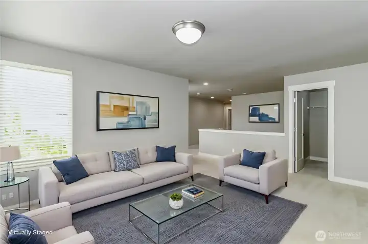 Bonus/Loft Entertainment area