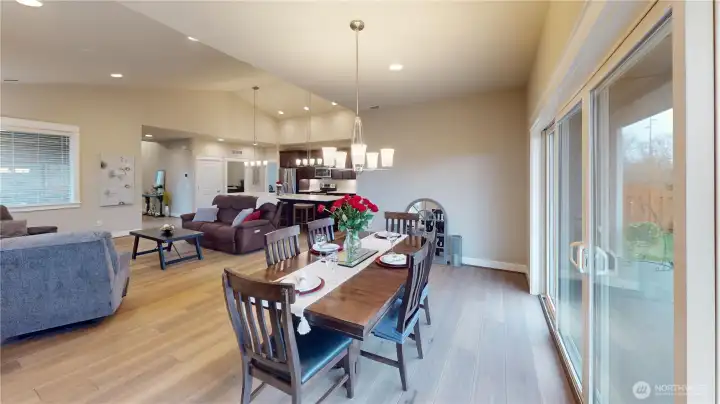 The sliders lead to your second patio- let's head oustide.