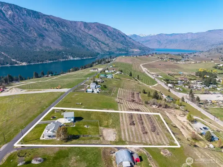 Over 2 acres with 360 degree views