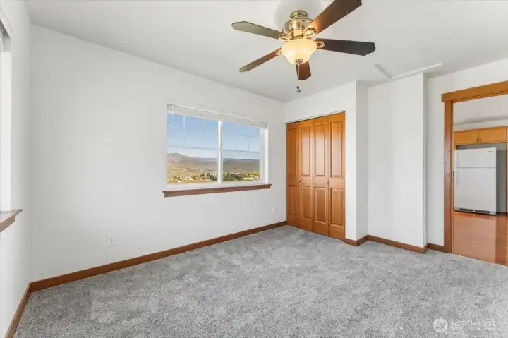 bedroom 2 of 2 in detached living space above the shop