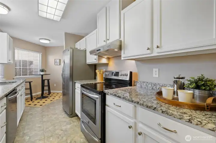 Well Appointed and Charming Kitchen with newer stainless appliance all included.