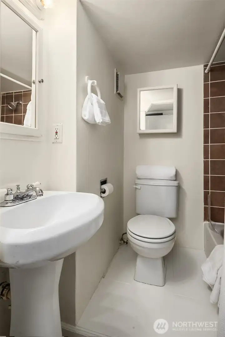 Lower level full bath