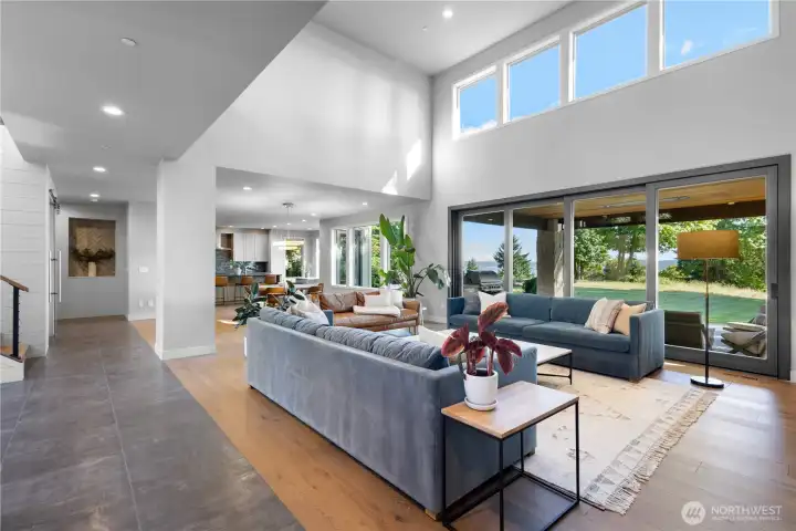 An open-concept layout that flows effortlessly.