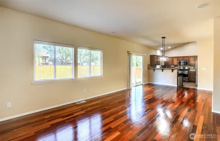 Family Room Eat in Kitchen
