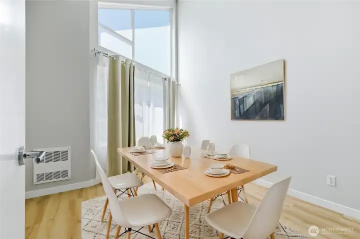 Dining Room, virtural staged