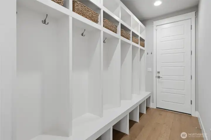 Convenient Cubbies to/from 3-Car Garage